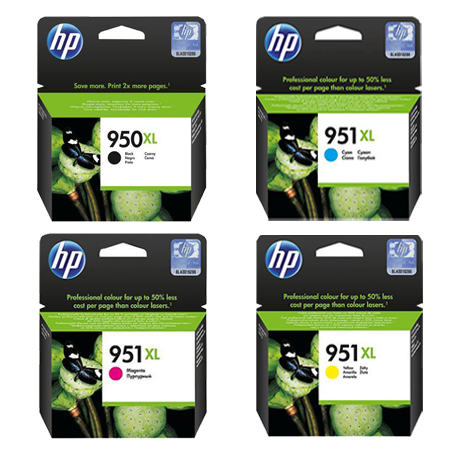 HP 950XL 951XL cartouches d'encre compatibles - Lot de 5 - k2print