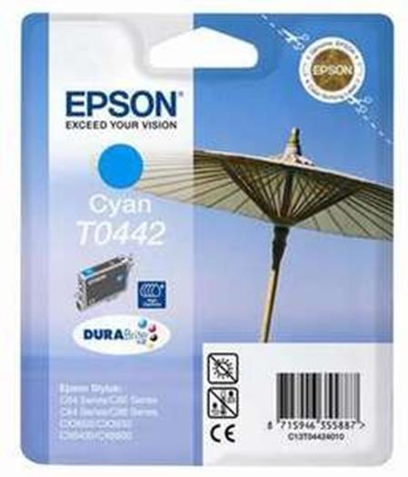 Epson T0442 (T044240) Cyan High Capacity Original Cartridge (Parasol)