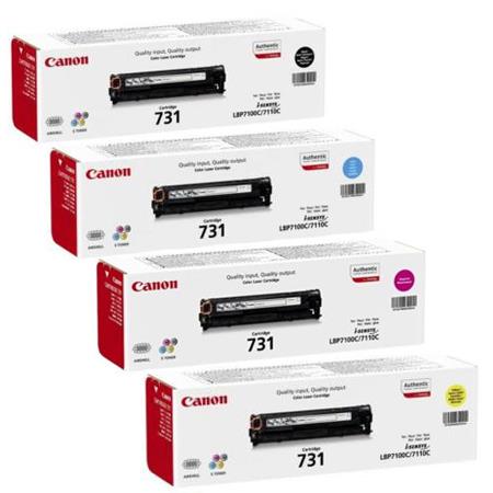 Canon 731BK/Y Full Set Original Standard Toners - Printerinks.com