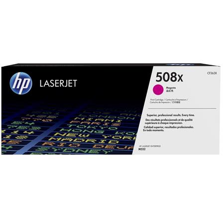 HP 508X Magenta  Original High Capacity Toner Cartridge (CF363X)