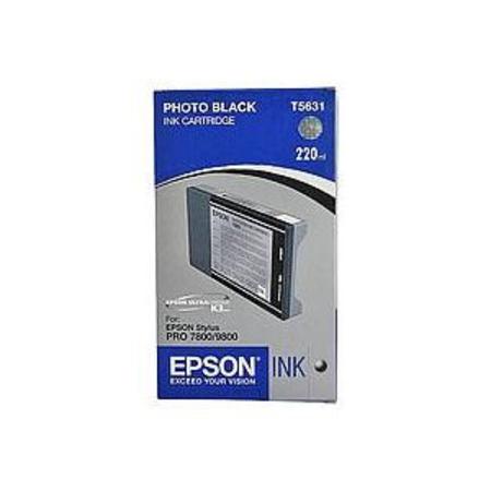 Epson T5631 (T563100) Photo Black High Capacity Original Ink Cartridge