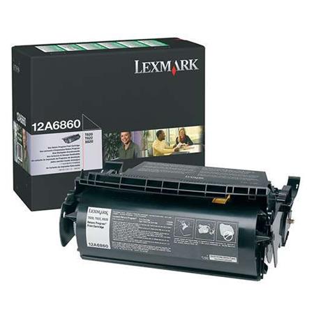 Lexmark 12A6860 Original Black Standard Capacity Toner Cartridge