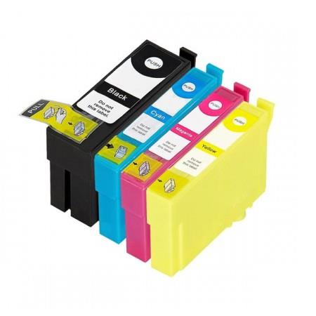 Compatible Multipack Epson 35XL (T3591/94) Full Set + 2 EXTRA Black High  Capacity Ink Cartridges 