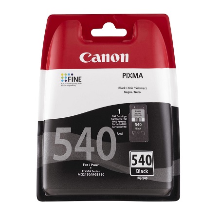 Canon PG540L Black Ink Cartridge For PIXMA MG3600 MG3650 Inkjet Printer  8714574669618