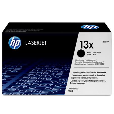 HP LaserJet Q2613X Black Original High Capacity Toner Cartridge with Smart Printing Technology