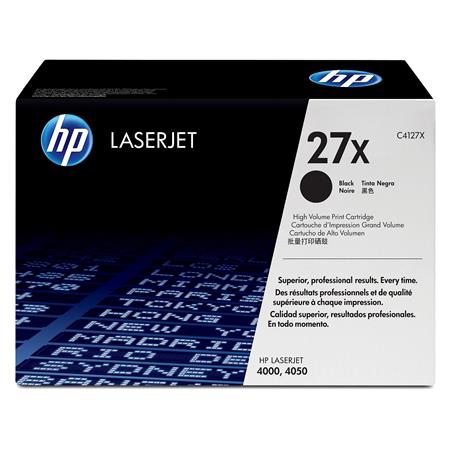 HP LaserJet C4127X Black Original High Capacity Toner Cartridge with Ultraprecise Technology