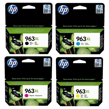 UPRINT PACK 4 CARTOUCHES REMANUFACTUREES HP 963XL NEW GENERATION-REMPLACE  3YP35AE N/C/M/J (Compatible)