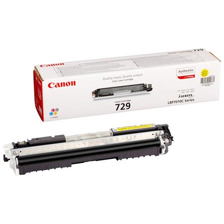 Canon 729Y (4367B002AA) Yellow Original Laser Toner Cartridge