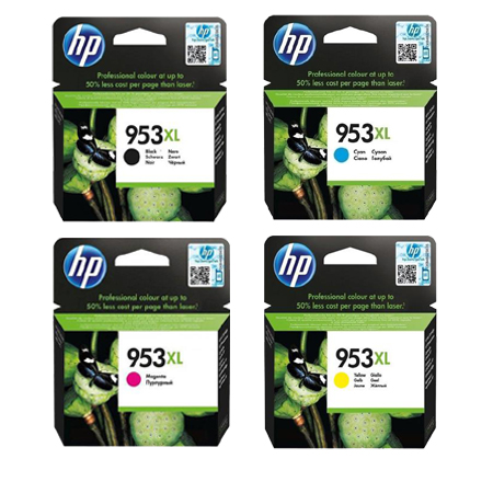 953XL Multipack Ink Cartridge Set For HP Officejet Pro 7740 8210
