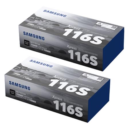 Samsung MLT-D116S Black Original Toners Pack - Printerinks.com