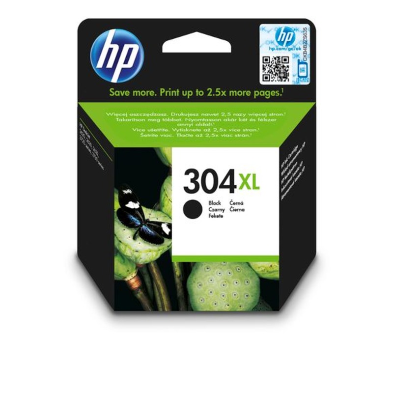  Cartouche d'encre compatible remplace HP 304 304XL Noire pour HP Deskjet  3762, 3764, Ink Advantage 3700MFP