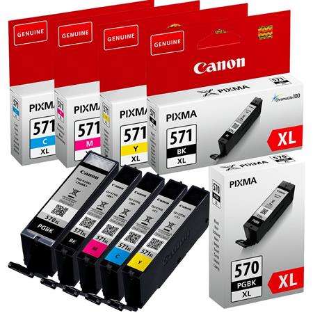 Canon PGI-570xl Black PgBK Ink for Pixma TS5050 TS5051 TS5053 TS5055  4549292032826