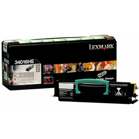 Lexmark 0034016HE Original Black High Capacity Return Program Laser Toner Cartridge