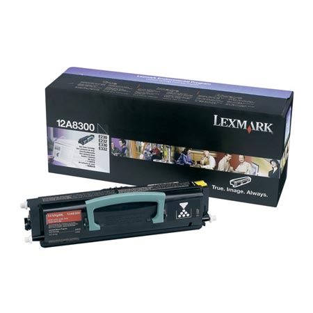 Lexmark 12A8300 Original Black Standard Capacity Toner Cartridge