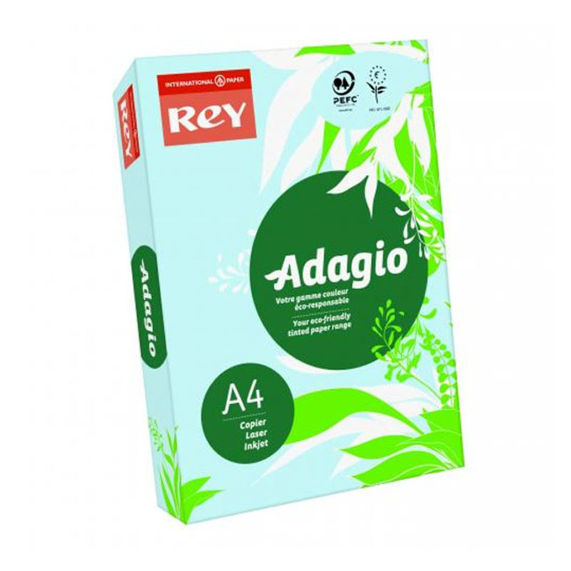 Rey Adagio A4 Paper 80gsm Blue RM500