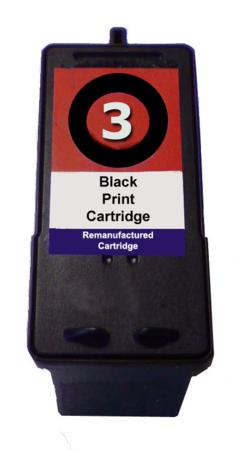 Compatible Black Lexmark No.3 Ink Cartridge (Replaces Lexmark 18C1530E)