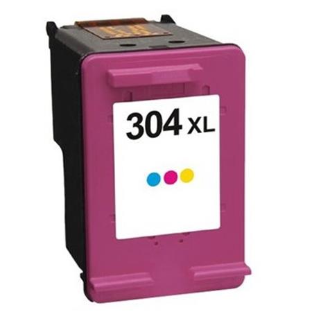 HP 304XL Tri-Colour Remanufactured High Capacity Ink Cartridge 