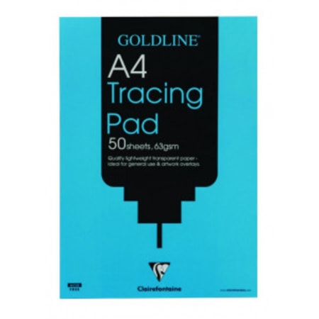 Goldline Popular Tracing Pad 63gsm 50 Sheets A4 Code GPT2A4