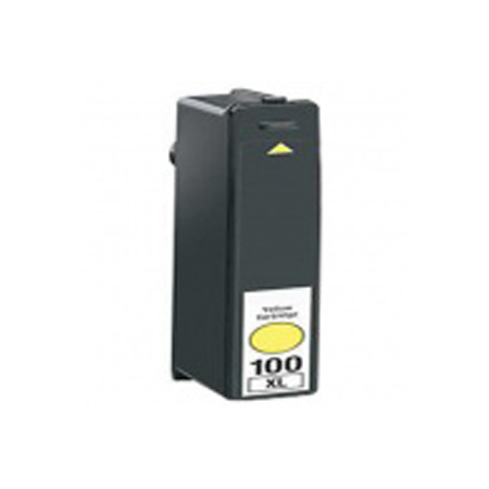 Compatible Yellow Lexmark No.100XL Ink Cartridge (Replaces Lexmark 14N1071E)
