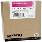 Epson T6023 (T602300) Vivid Magenta Standard Capacity Original Ink Cartridge