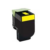 Compatible Yellow Lexmark 80C2SY0 Standard Capacity Toner Cartridge