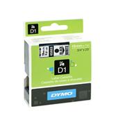 Dymo 45803 (S0720830) Original Label Tape (19mm x 7m) Black On White
