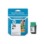 HP 26 Black Original Inkjet Print Cartridge