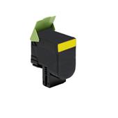 Compatible Yellow Lexmark 24B6010 Toner Cartridge