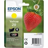 Epson 29 (T29844010) Yellow Original Claria Home Standard Capacity Ink Cartridge (Strawberry)