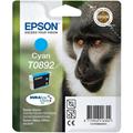 Epson T0892 (T089240) Cyan Original Ink Cartridge (Monkey)