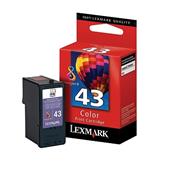 Lexmark No.43  Colour Original Ink Cartridge (18Y0143E)