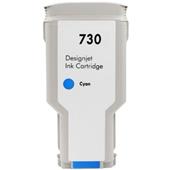 Compatible Cyan HP 730 Ink Cartridge (Replaces HP P2V68A)