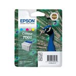 Epson T001 (T001001) Colour Original Ink Cartridge (Peacock)