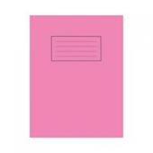Silvine 9x7 Exercise Book Plain Pink PK10