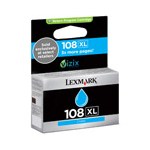 Lexmark No.108XL Cyan Return Programme High Yield Ink Cartridge