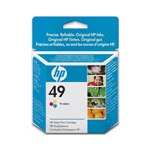 HP 49N Tri-colour Original Low Capacity Inkjet Cartridge