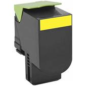 Compatible Yellow Lexmark 81C2XY0 High Capacity Toner Cartridge