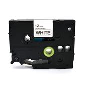 Compatible Brother TZe231 P-Touch Label Tape - 1/2 x 26 ft (12mm x 8m) Black on White