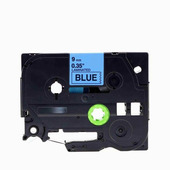 Compatible Brother TZe-521 P-Touch Label Tape (9mm x 8m) Black On Blue