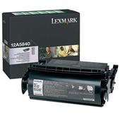 Lexmark 12A5840 Original Black Prebate Standard Capacity Toner Cartridge