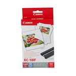 Canon KC-18IF Colour Ink Cartridge/ Credit Card Sized Label Set 18 sheets