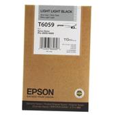 Epson T6059 (T605900) Light Light Black Standard Capacity Original Ink Cartridge