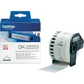 Brother DK-22223 Original Continuous Paper Tape (50mm x 30.48m) Black on White