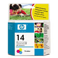 HP 14d Tri-Colour Original Inkjet Print Cartridge