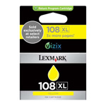 Lexmark No.108XL Yellow Return Programme High Yield Ink Cartridge