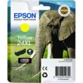 Epson 24XL (T243440) Yellow Original Claria Photo HD High Capacity Ink Cartridge (Elephant)