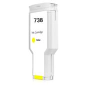 Compatible Yellow HP 738 Standard Capacity Ink Cartridge (Replaces HP 498N7A)