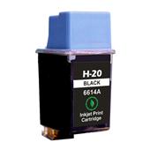 Compatible Black HP 20 Ink Cartridge (Replaces HP C6614DE)