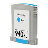 Compatible Cyan HP 940XL High Capacity Ink Cartridge (Replaces HP C4907AE)