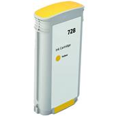 Compatible Yellow HP 728 High Capacity Ink Cartridge (Replaces Canon F9J65A)